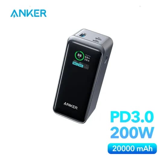 Anker Prime 735 보조배터리 20000mAh 200W 외 1종 (유그린 맥세이프 보조배터리)