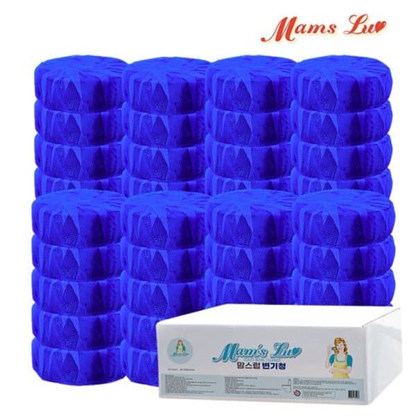 맘스럽 청크린 변기세정제 50g x 40개입