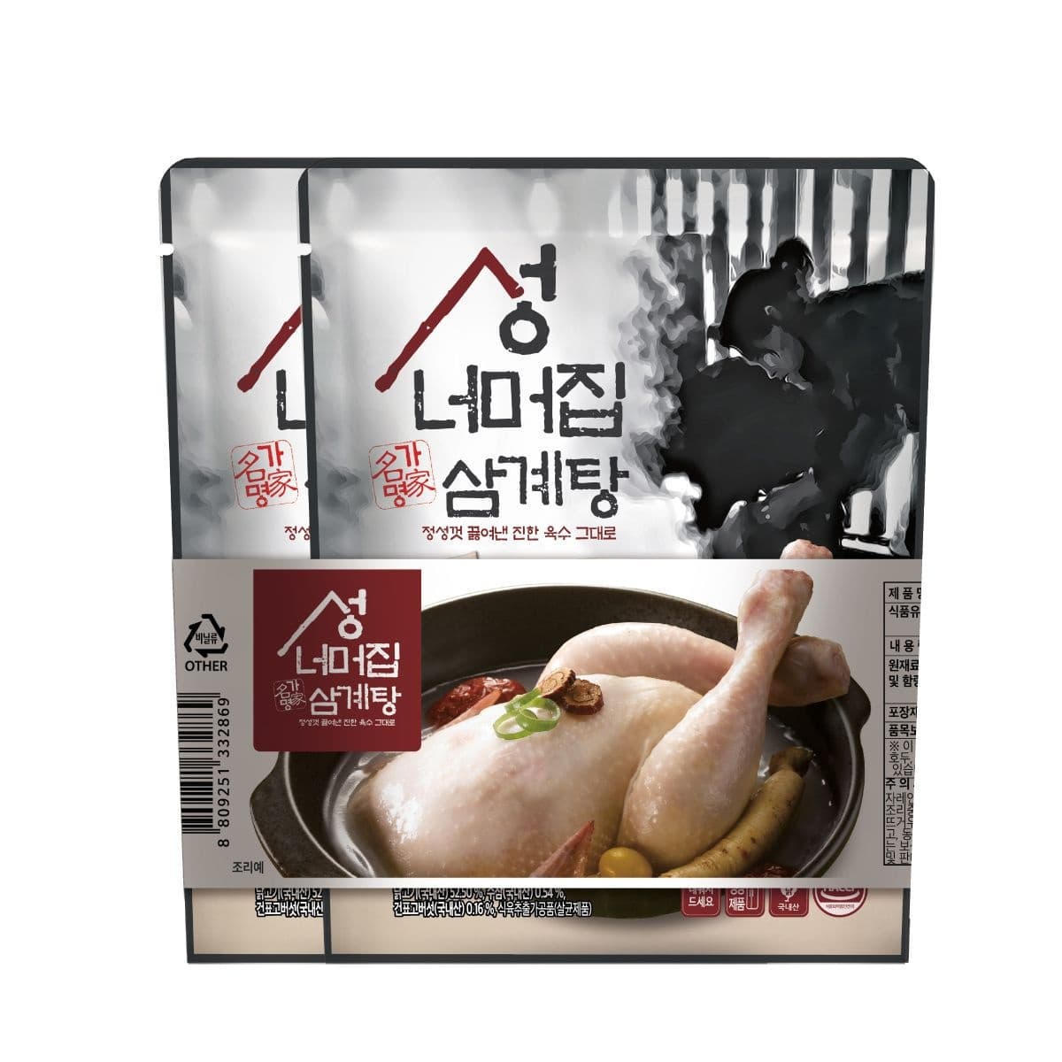 마니커에프앤지 성너머삼계탕 800g 2봉