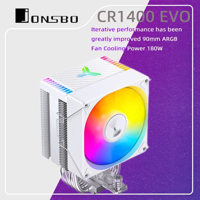 JONSBO CR1400 EVO CPU 쿨러  블랙/화이트
