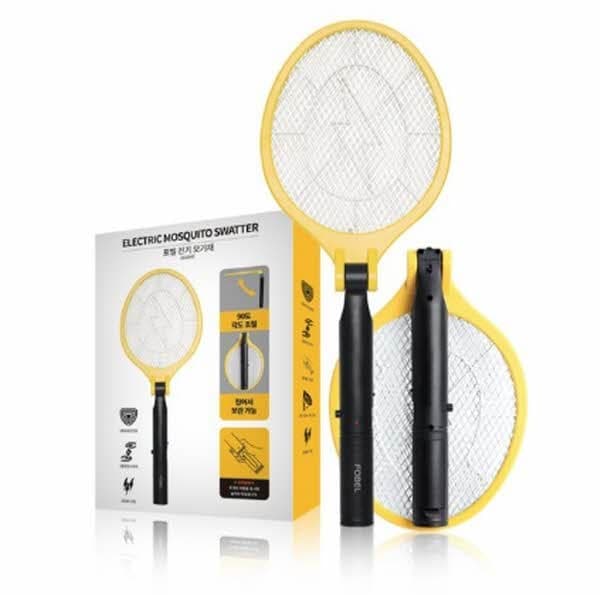 90도 접이식 충전식 포벨 전기 모기채 컴퓨존 (6,600원 무료배송)