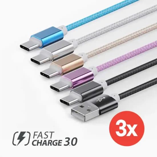 1+1+1 메탈 C타입 스마트폰 1.5M 고속 충전케이블 벌크