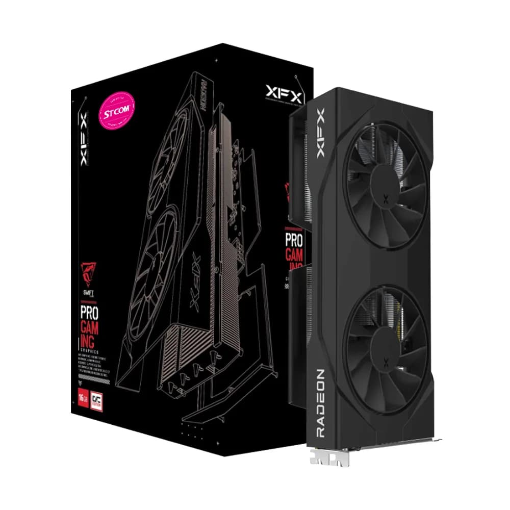 XFX 라데온 RX 9060 XT SWIFT DUAL OC D6 16GB (체감가 493,000)