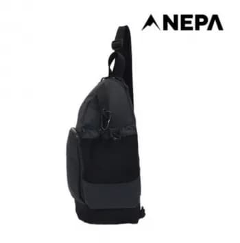 네파 공용 슬링백 브로운 아웃도어 힙색 가방 7KC7530