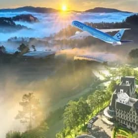 대한항공 베트남 달랏 왕복항공권vs패키지 5일/6일