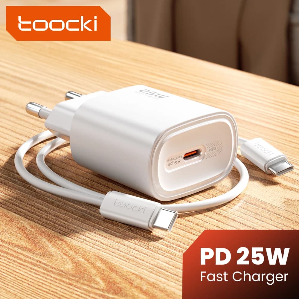 Toocki 25w 고속충전기 + 케이블 포함
