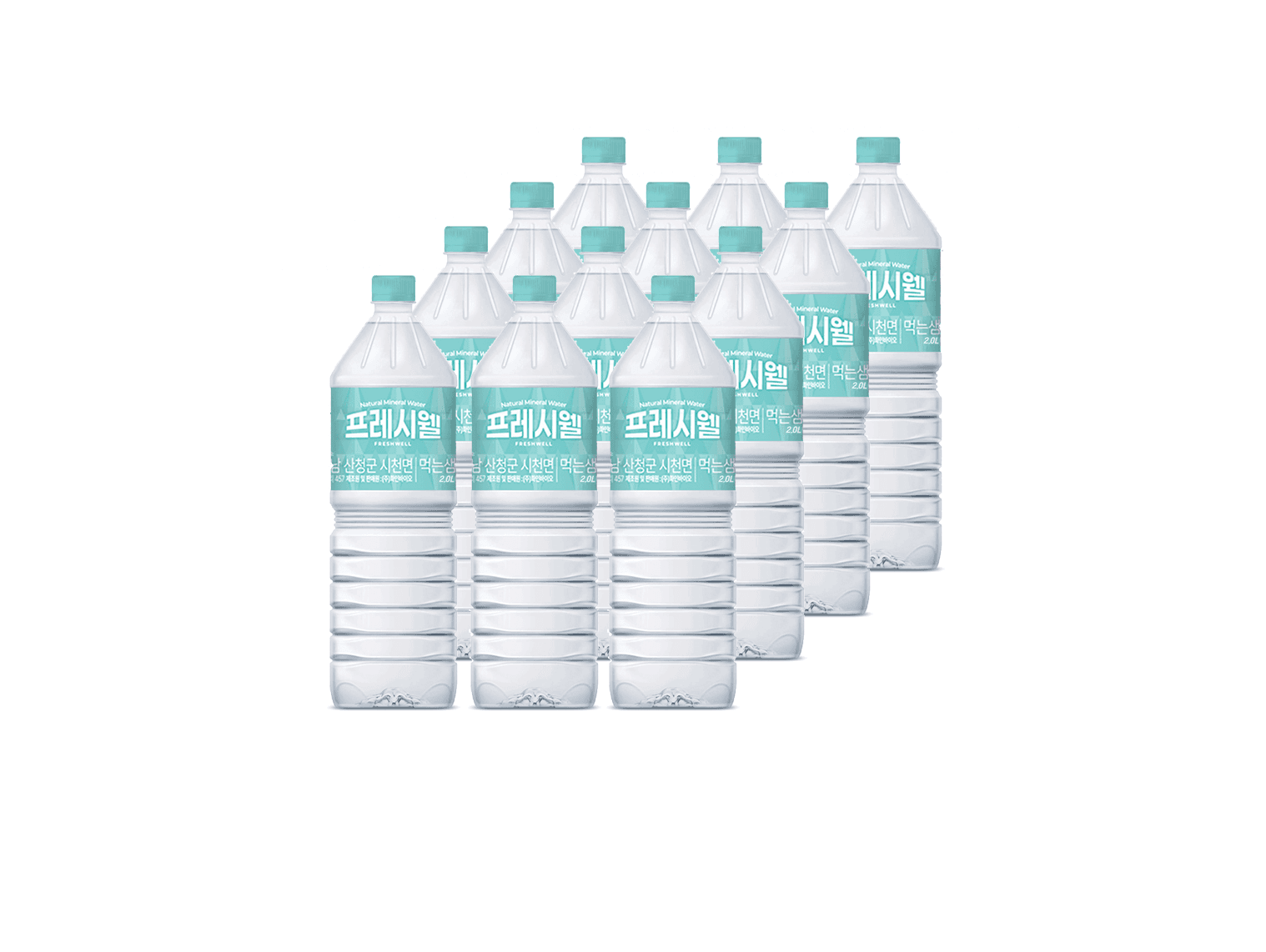 지리산 물하나  프레시웰생수 2L X 24 (11,900원/무료)