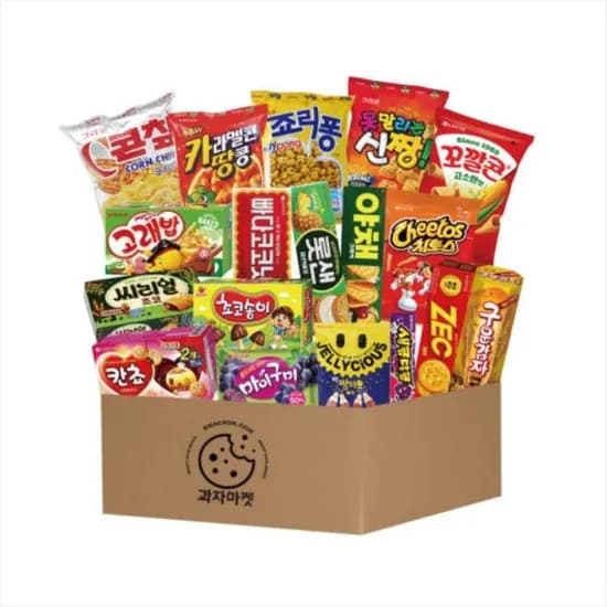 베스트 종합 과자선물세트 18종