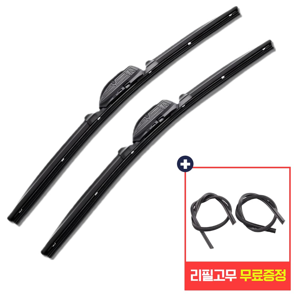 자동차 하이브리드 와이퍼 커넥터A + 증정