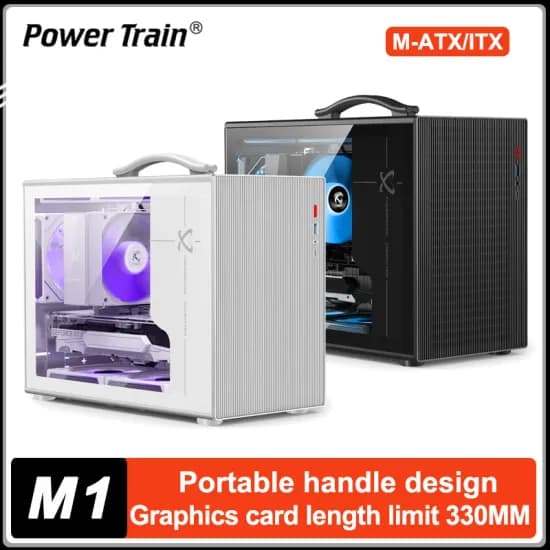 Powertrain M1 M-ATX 케이스