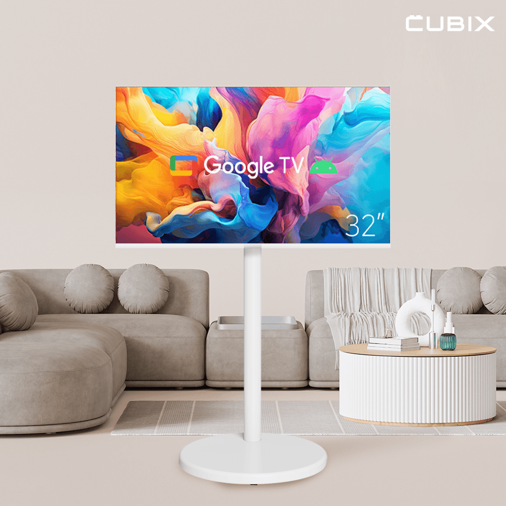 스마트이동식TV FHD QLED 32인치+거치대 (212,895원/20,000원)