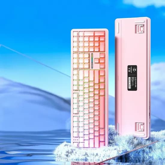 독거미 Aula f108 경우축 저소음 풀배열 유무선 기계식키보드