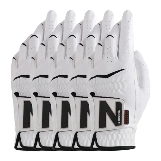 NEOGLOVE 남성용 합피 골프장갑 5장세트