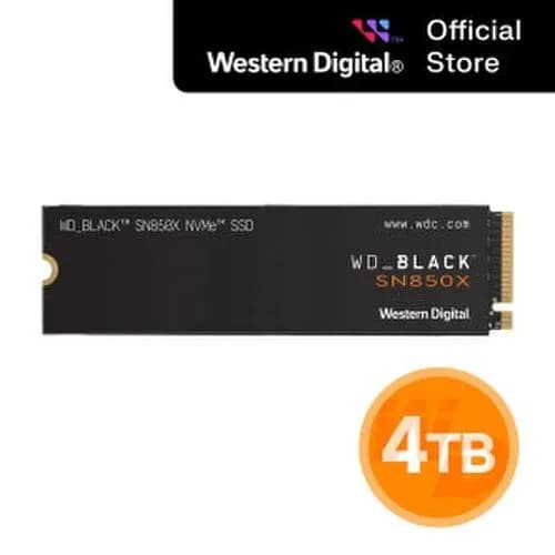 공식 Wd SN850X 4TB (378,882원, 롯데/현대)