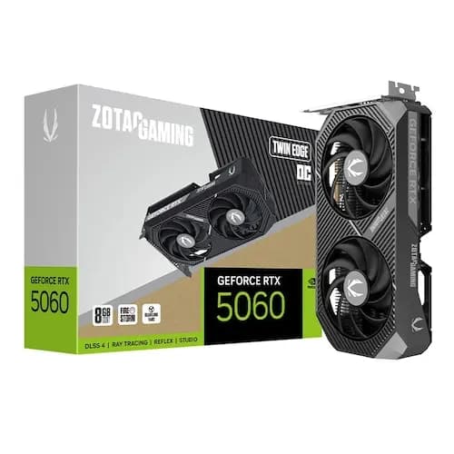 ZOTAC GAMING 지포스 RTX 5060 Twin Edge OC D7 8GB