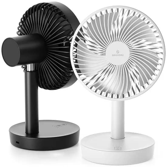 신지모루 BLDC 무선 탁상용 미니 회전 선풍기