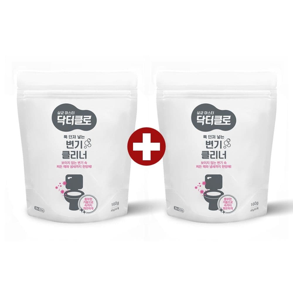 닥터클로 초간단 변기세정제 160g (40g x 4개)