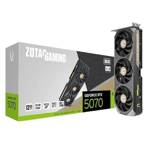 ZOTAC GAMING 지포스 RTX 5070 SOLID OC D7 12GB