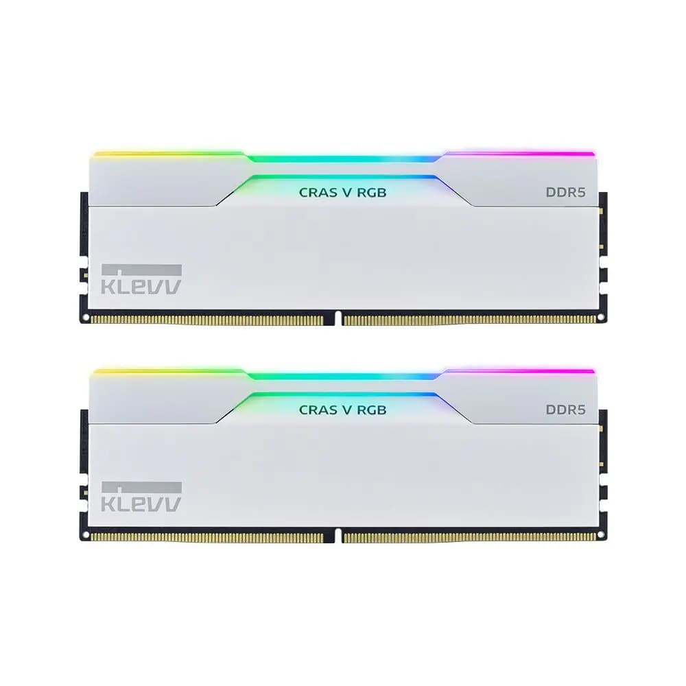 ESSENCORE KLEVV CRAS V RGB WHITE DDR5-6000 48GB CL30