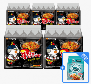 삼양 불닭볶음면 25개입 맵탱 비빔면 증정