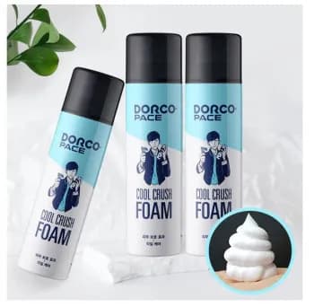 도루코 페이스 쿨크러쉬 쉐이빙폼 250ml 3개