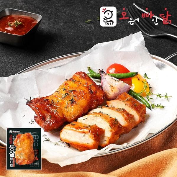 오빠닭 오븐구이 통살닭다리 양념바베큐맛 4팩 6,970원
