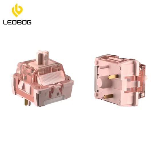 LEOBOG 저소음 스위치 솜사탕축 100개 패키지