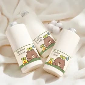 딥큐X라인프렌즈 코튼향 섬유유연제 1L 3개입 (총 3L)