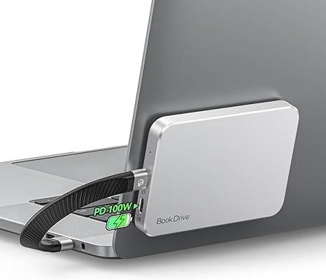 ORICO BookDrive 1TB 마그네틱 외장 SSD PD 100W 충전 포함