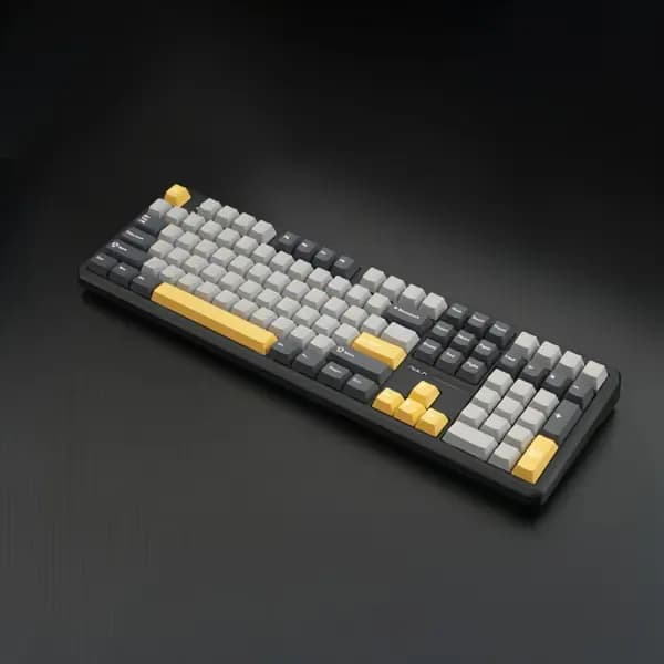 Aula 독거미 F108 Pro 유무선 키보드 모카 카라멜라떼축 외