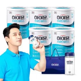 하이뮨 프로틴 밸런스 304g 5캔 보틀 쇼핑백 2장