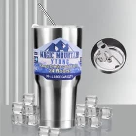매직마운틴 30oz 304스테인리스 빅사이즈 2중진공 보냉컵 900ml