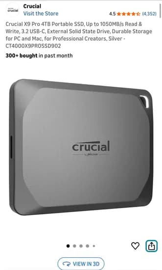 X9 pro 4TB