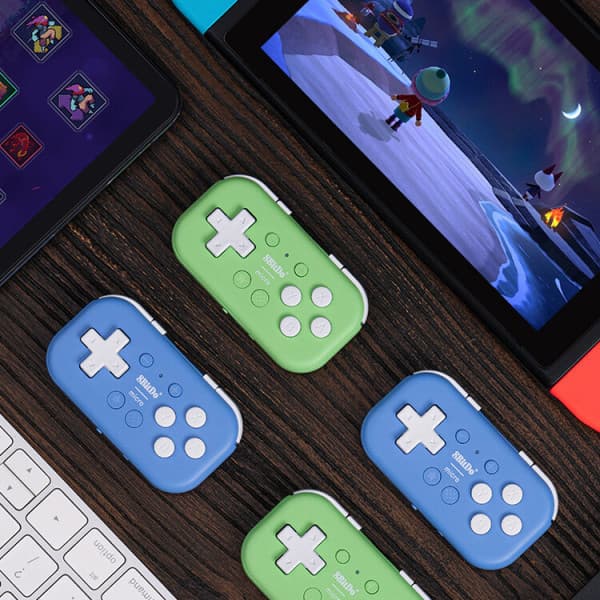 8BitDo Micro 블루투스 게임패드 조이스틱 다기능 컨트롤러