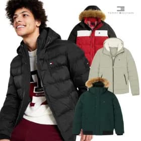 타미힐피거 FW 아우터 집업 경량패딩 자켓