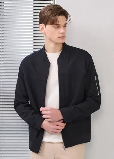 인터메조 UV차단 트윌 봄버 자켓