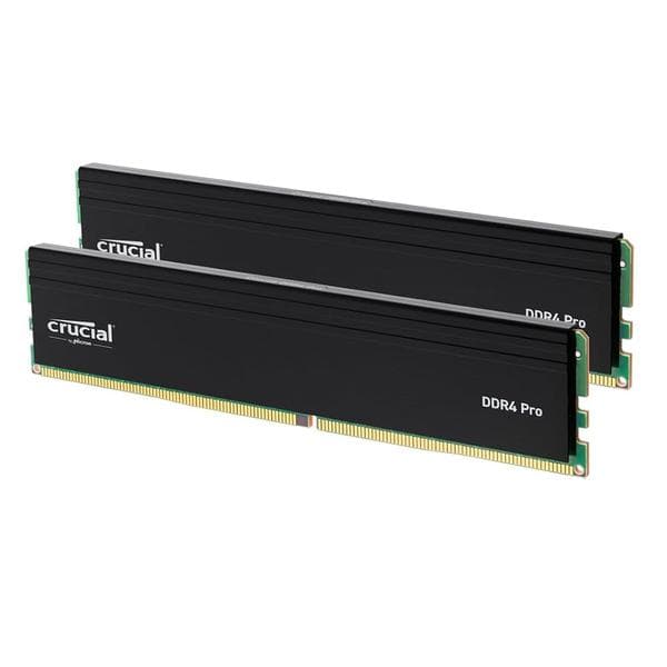 마이크론 크루셜 프로 DDR4 32GB 2x16GB 3200MTs 히트 스프레더 램