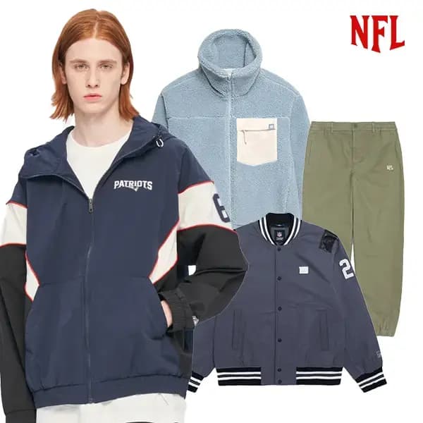 NFL 플리스 재킷 다운 모음