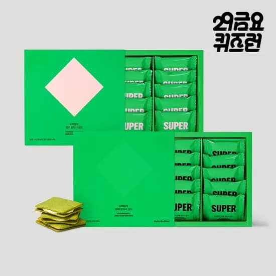 슈퍼말차 랑드샤 크림 샌드 10개입 딸기