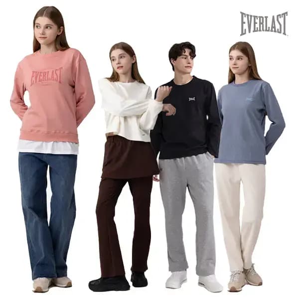 에버라스트 F/W 시즌 맨투맨 바지 양말 외 다양