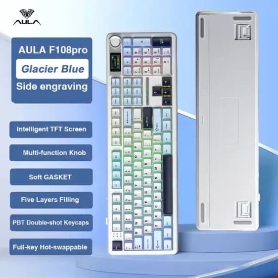 독거미 AULA F108 Pro 무선 기계식 키보드