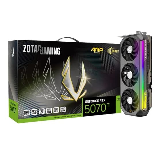 ZOTAC GAMING 지포스 RTX 5070 Ti AMP