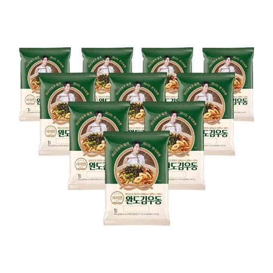 완도김우동 205g x 15봉