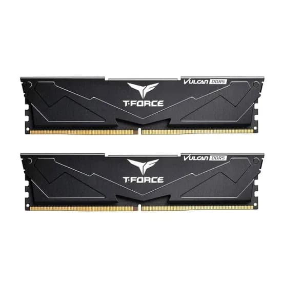 TEAMGROUP T-Force 벌칸 DDR5 64GB 데스크톱 AMD 2x32GB XMP 메모리 3.0 CL38 모듈 FLBD532G6000