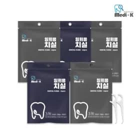일회용 치실 치간칫솔 80p 5개