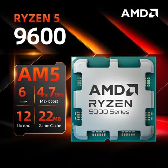 AMD 라이젠 9600 CPU 외 8종 (9700X, 783D 등)