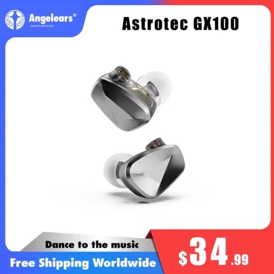 Astrotec GX100 1DD + 1PZT 이어폰