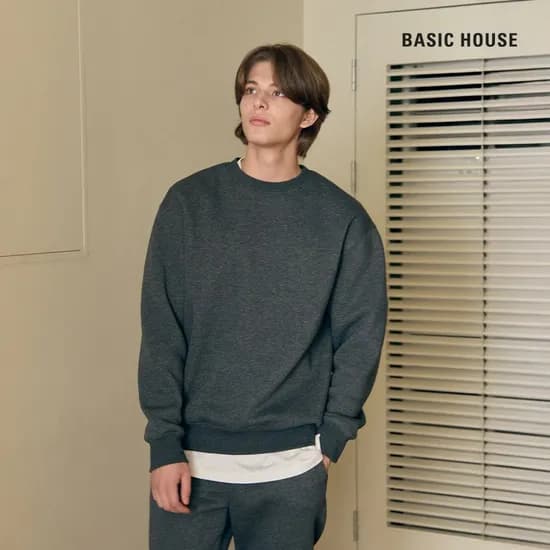 베이직하우스 베이직 맨투맨