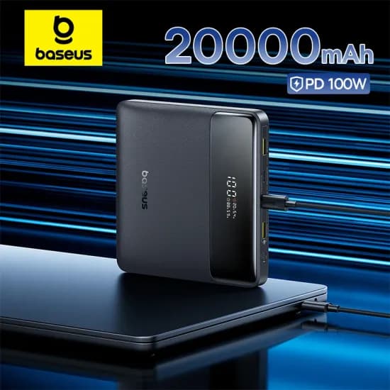 베이스어스 블레이드 2세대 100W 20,000mAh 보조배터리