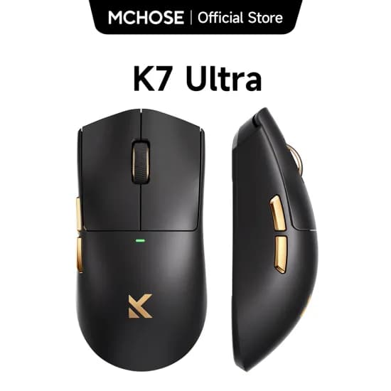 MCHOSE K7 울트라 무선 게임용 마우스 바브삼 카피쉘